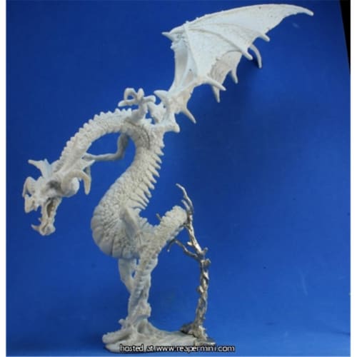 Reaper Miniatures REM77361 25mm Scale Verocithrax, Abyssal Dragon - Werner Klocke Perspective: front