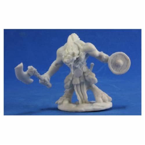 Reaper Miniatures REM77388 Bones Gnoll Warrior Miniature Reaper Perspective: front