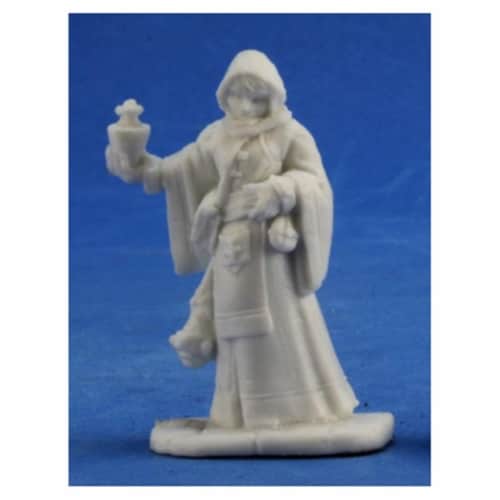 Reaper REM77396 Olivia Female Cleric Bones Perspective: front