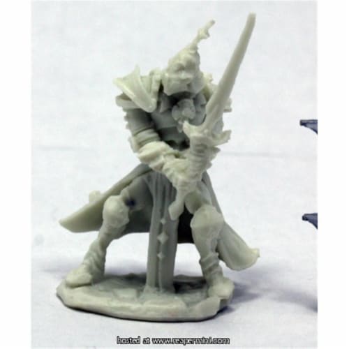 Reaper Miniatures REM77401 25mm Andras, Evil Warrior - Chaz Elliott Perspective: front