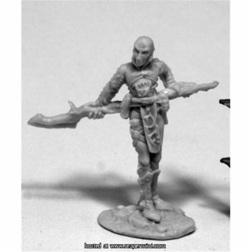 Reaper Miniatures REM77411 25mm Scale Eredain, Mercenary Wizard - Werner Klocke Perspective: front