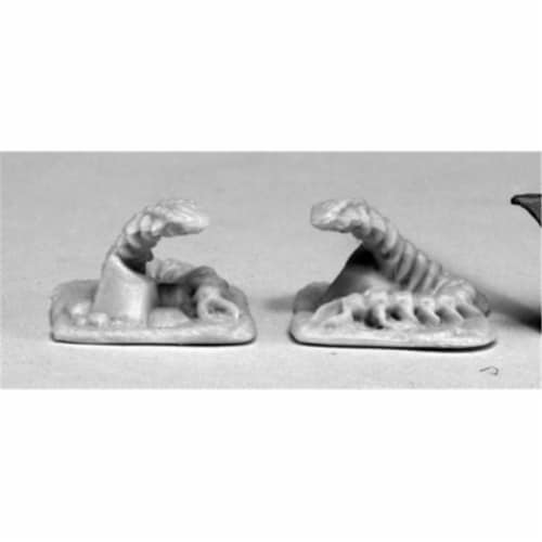 Reaper Miniatures REM77427 25mm Scale Dungeon Vermin, Centipede - Bob Ridolfi Perspective: front