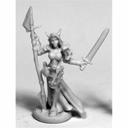 Reaper Miniatures REM77488 28 mm Dark Heaven Bones Skara, Female Skoli W3 Pack Mint of Miniat Perspective: front