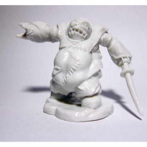 Reaper Miniatures REM77499 28 mm Dark Heaven Bones Gutrags, Stitch Golem W3 Pack Mint of Mini Perspective: front