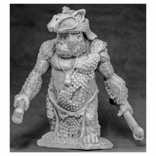 Reaper Miniatures REM77589 Bones - Avatar of Honor - Gorilla W3 Perspective: front