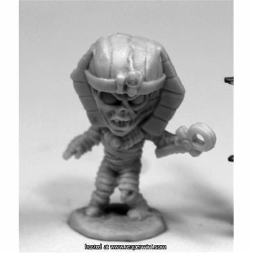 Reaper Miniatures REM77597 25mm Scale Bonesylvanians, Tut - Bob Ridolfi Perspective: front
