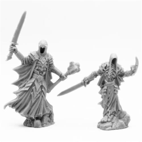 Reaper Miniatures REM77642 Bones Wraith Lord & Bodyguard Miniatures - 2 Piece Perspective: front