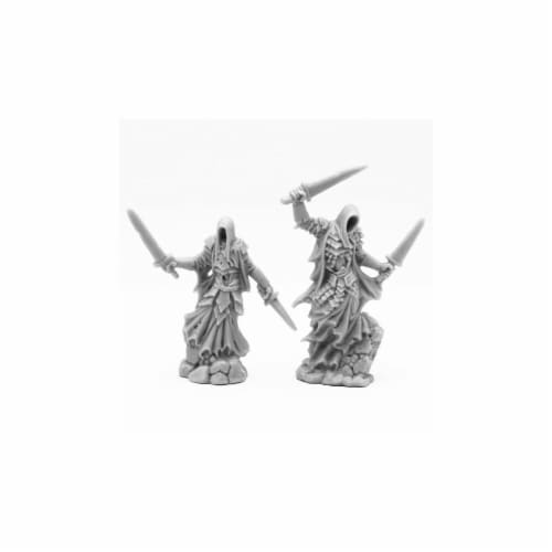 Reaper Miniatures  Bones Wraith Duelists Miniatures - 2 Piece Perspective: front