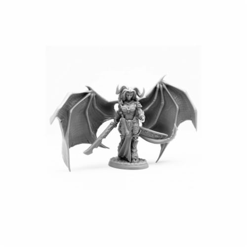 Reaper Miniatures  Bones & Queen of Hell Miniatures & Miniature Games Perspective: front