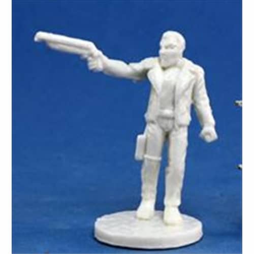 Reaper Miniatures 80009 Bones - Chrono Rex- Dark Future Hero Perspective: front