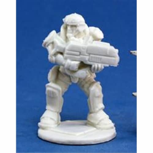 Reaper Miniatures 80019 Bones - Chrono Imef Jazz Jenkins 1 Miniature Perspective: front