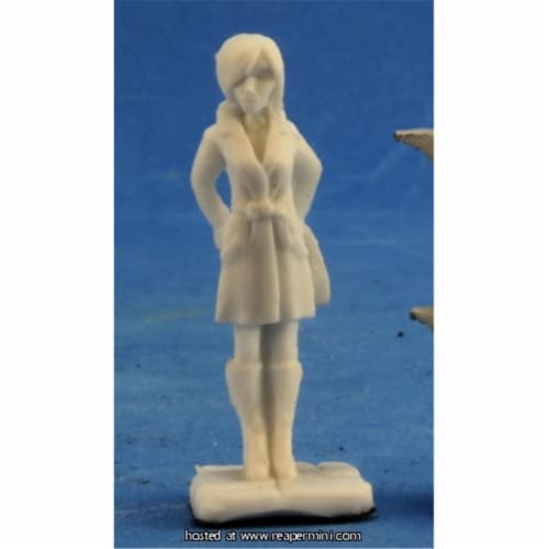 Reaper Miniatures REM80026 25mm Scale Agatha Fox - Bones & Chronoscope Perspective: front