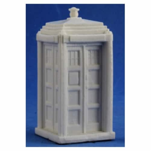 Reaper Miniatures REM80037 Bones-Chrono Telephone Box Perspective: front