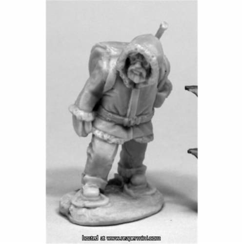 Reaper Miniatures REM80072 25mm Scale Antarctic Explorer, James Van Schaik - Bones & Chronosc Perspective: front