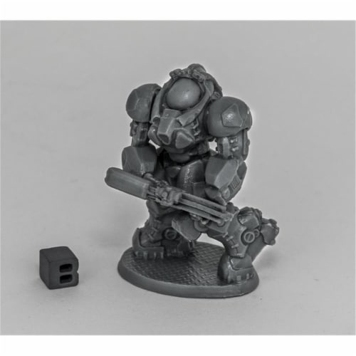 Reaper Miniatures REM80079 Bones Dark Heaven - Chrono-Blackstar Corsair Delta W3 Perspective: front