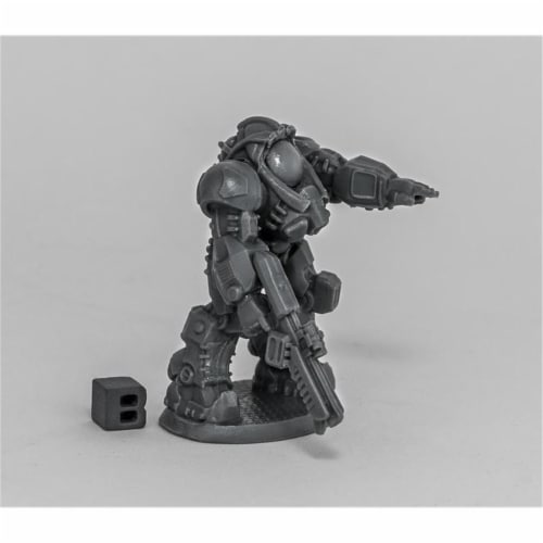 Reaper Miniatures REM80080 Bones Dark Heaven - Chrono-Blackstar Corsair Echo W3 Perspective: front