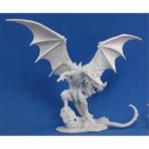 Reaper Miniatures 89001 Bonest50 - Path Finder Red Dragon Miniature Perspective: front