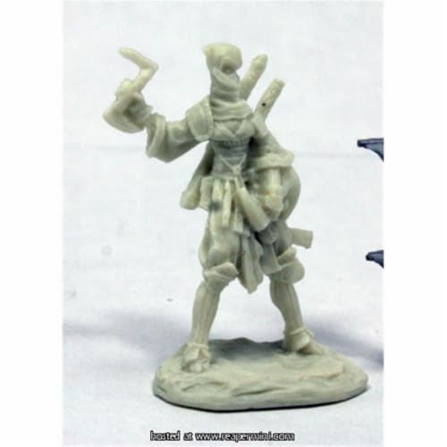 Reaper Miniatures REM89036 25mm Scale Reiko Iconic Ninja, Bobby Jackson - Pathfinder Bones Perspective: front