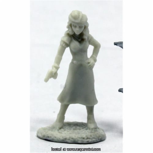 Reaper Miniatures REM91011 25mm Scale Deadlands Noir Femme Fatale, Bob Ridolfi - Savage World Perspective: front