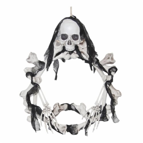 Morris Costumes  Wreath Bone Light-Up Costume Perspective: front
