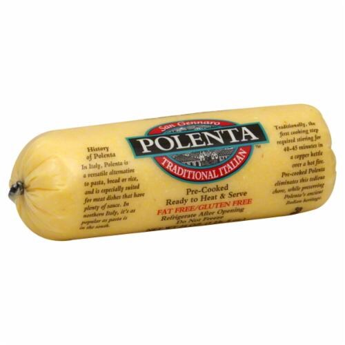 San Gennaro Traditional Polenta Perspective: front