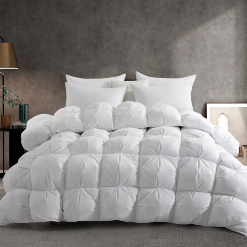Ultra Soft Goose Down Feather Duvet Insert All Season Hotel Bedding Twin Queen King White Fu Full Queen Mariano s