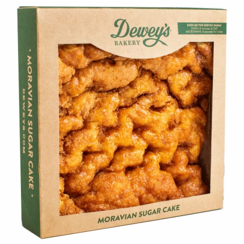 Dewey's® Bakery Moravian Sugar Cake Perspective: front