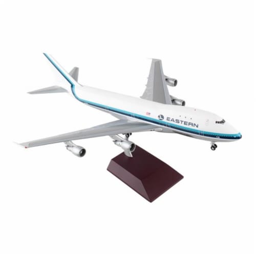 Gemini200 G2EAL747 Eastern 747-100 1-200 Reg No. N735PA Diecast Airplane Model Perspective: front