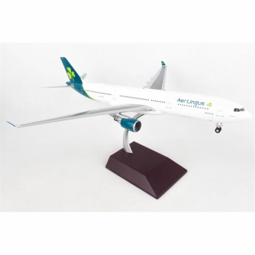 GeminiJets G2EIN832 1 by 200 Scale Aer Lingus A330-300 Registration No.EI-EDY New Livery Mode Perspective: front