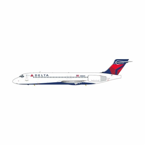 Gemini200 G2DAL876 Delta Boeing 717 N965AT Scale 1-200 Aircraft Model Toys Perspective: front