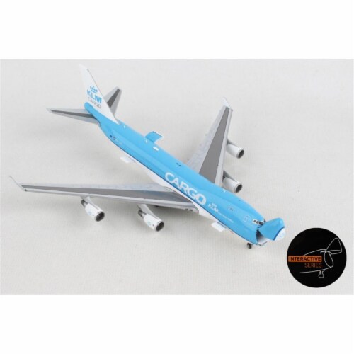 Gemini Jets GJ2077 1 400 Scale Interactive KLM Cargo Martinair 747 400ERF Model Aircraft Toy 1 Fred Meyer