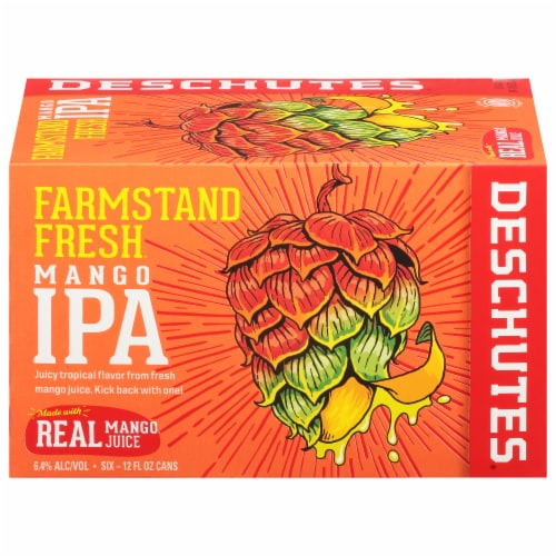 Deschutes Brewery Mango IPA Perspective: front