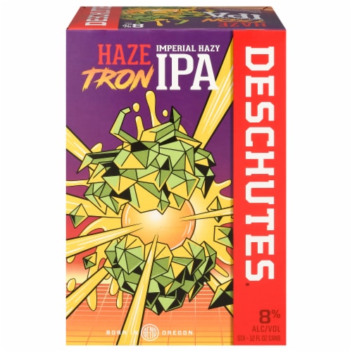 Deschutes Brewery® Imperial Hazy IPA Beer Perspective: front