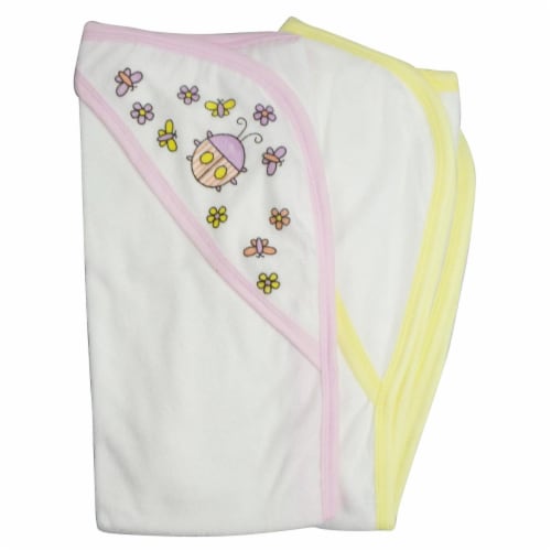 Bambini Infant Hooded Bath Towel (Pack of 2) Perspective: front