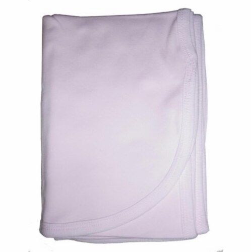Bambini 3220 W White Thermal Receiving Blanket- 30 x 40 in. Perspective: front
