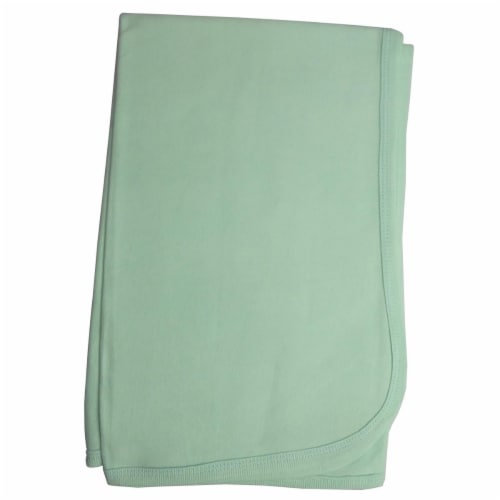 Bambini 3200M 30 x 40 in. Receiving Blanket, Mint Perspective: front