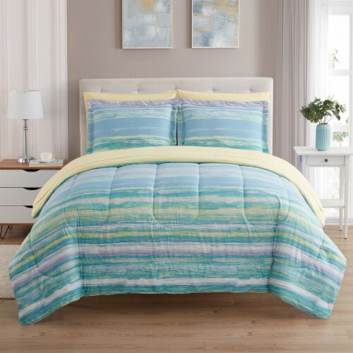 Mint green shop comforter queen