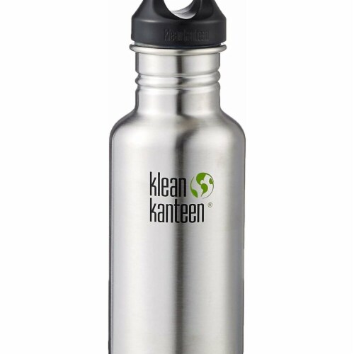 Klean Kanteen 18 oz classic water bottle with Sport Cap non-insulated