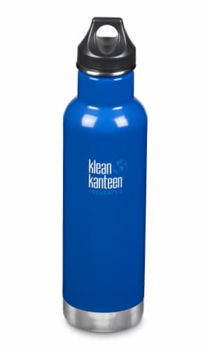 Klean Kanteen Bottle 20oz Insulated Classic Loop Black