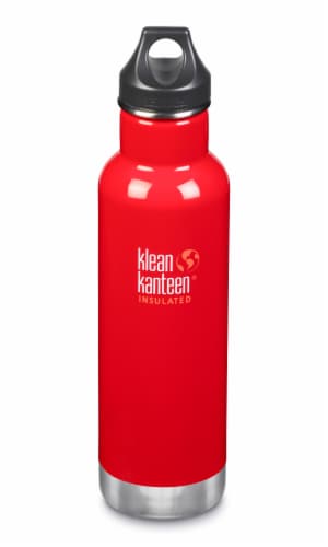 Klean kanteen classic double wall vacuum insulated stainless steel water sales bottle with leak proof loop cap