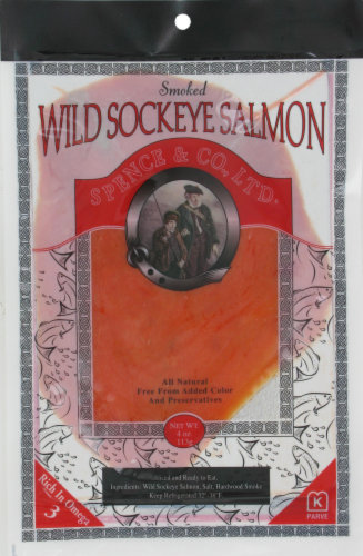 Kroger Wild Sockeye Salmon Perspective: front