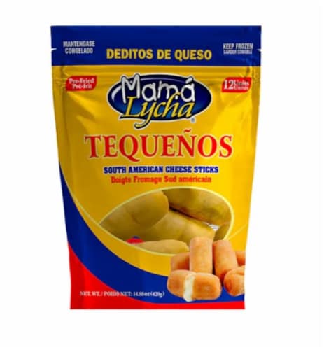 Mama Lycha Tequenos South American Cheese Sticks Perspective: front