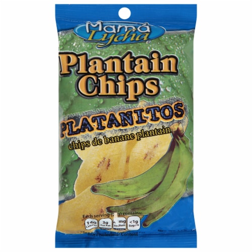 Mama Lycha® Plantain Chips Perspective: front