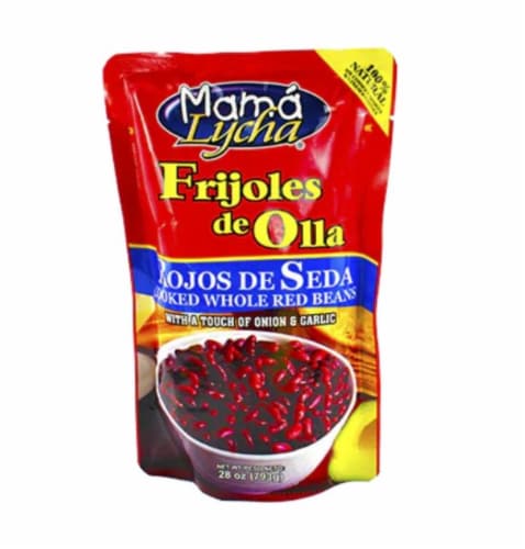 Mama Lycha® Frijoles De Olla Rojos Enteros Cocidos Cooked Whole Red Beans Perspective: front