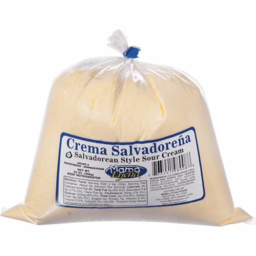 Mama Lycha Sour Cream Salvadorena Perspective: front