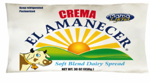 Mama Lycha® Crema El Amanecer® Soft Blend Dairy Spread Perspective: front