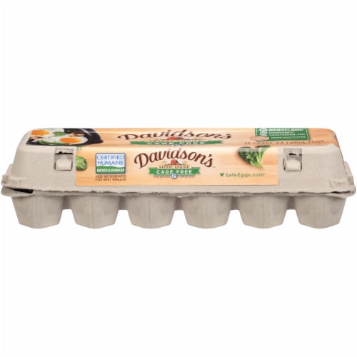 Davidson's Cage Free Eggs Perspective: front