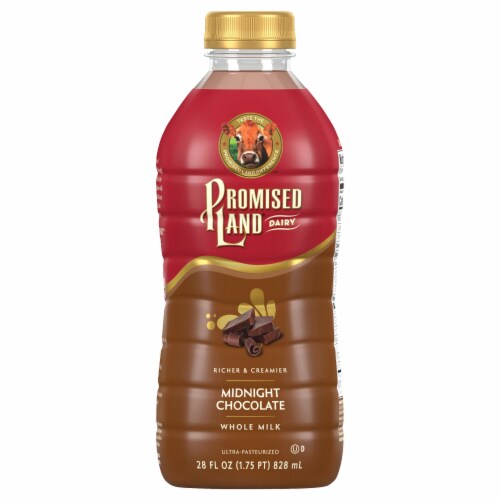 Promised Land® Dairy Chocolate Milk Perspective: front