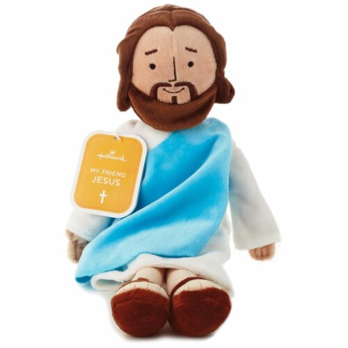 Hallmark My Friend Jesus Plush Doll New With Tags Perspective: front