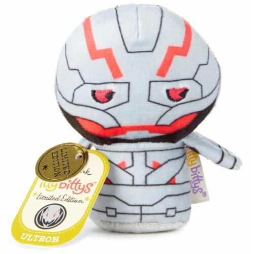 Hallmark Avengers Ultron Limited Itty Bittys Plush New With Tag Perspective: front